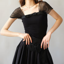 Load image into Gallery viewer, Anna Molinari Couture Silk Bow Top