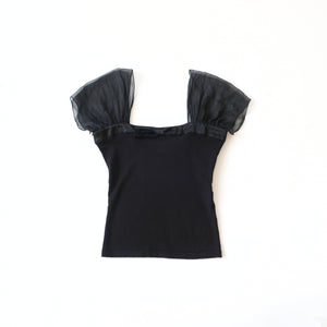 Anna Molinari Couture Silk Bow Top