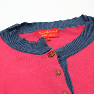 Vintage 90s Vivienne Westwood Asymmetrical Cardigan