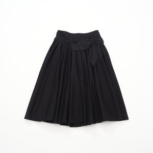 DKNY Black Midi Skirt w Bow