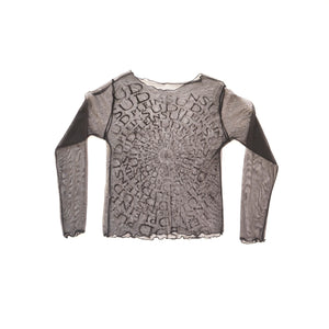 Plein Sud Micro Mesh Logo Top