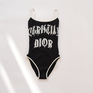 Vintage Rare Spring 2002 Runway Gothic Swimsuit