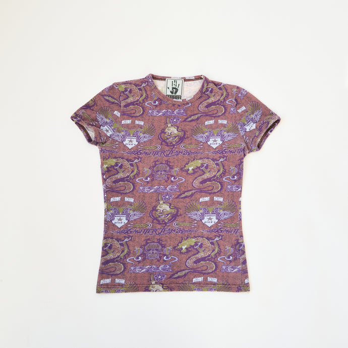 90s Jean Paul Gaultier Printed T-shirt