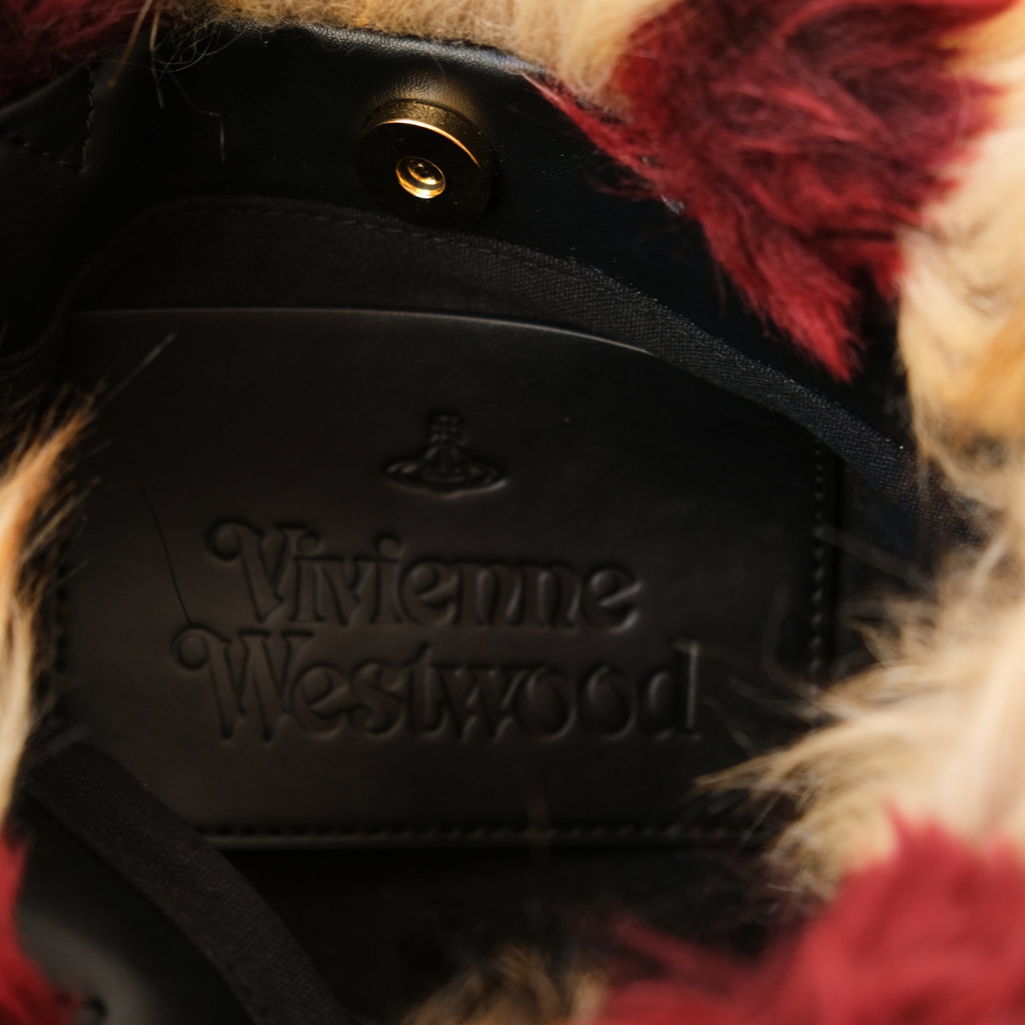 Vivienne Westwood 2000s Brown Furry Handbag · INTO