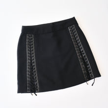Load image into Gallery viewer, Lace Up Mini Skirt