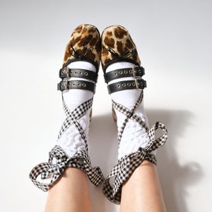 2000s Leopard print Ballet Flats