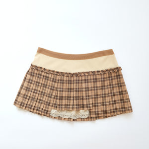 2000s Pleated Mini Skirt