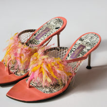 Load image into Gallery viewer, 2000s Feather Mules