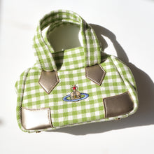 Load image into Gallery viewer, Plaid Green Mini Handbag