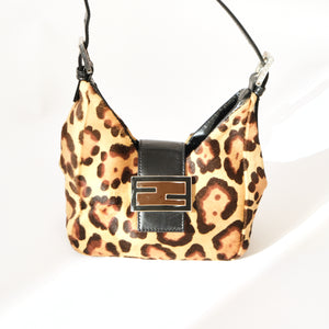 2000s Leopard Print Mini Bag