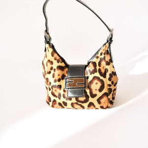 2000s Leopard Print Mini Bag