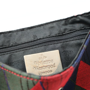 Argyle Leather Mini Purse