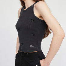 Load image into Gallery viewer, Youth Navy Ribbed Tank