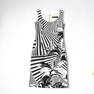 Story sale- Versace Black & White Dress