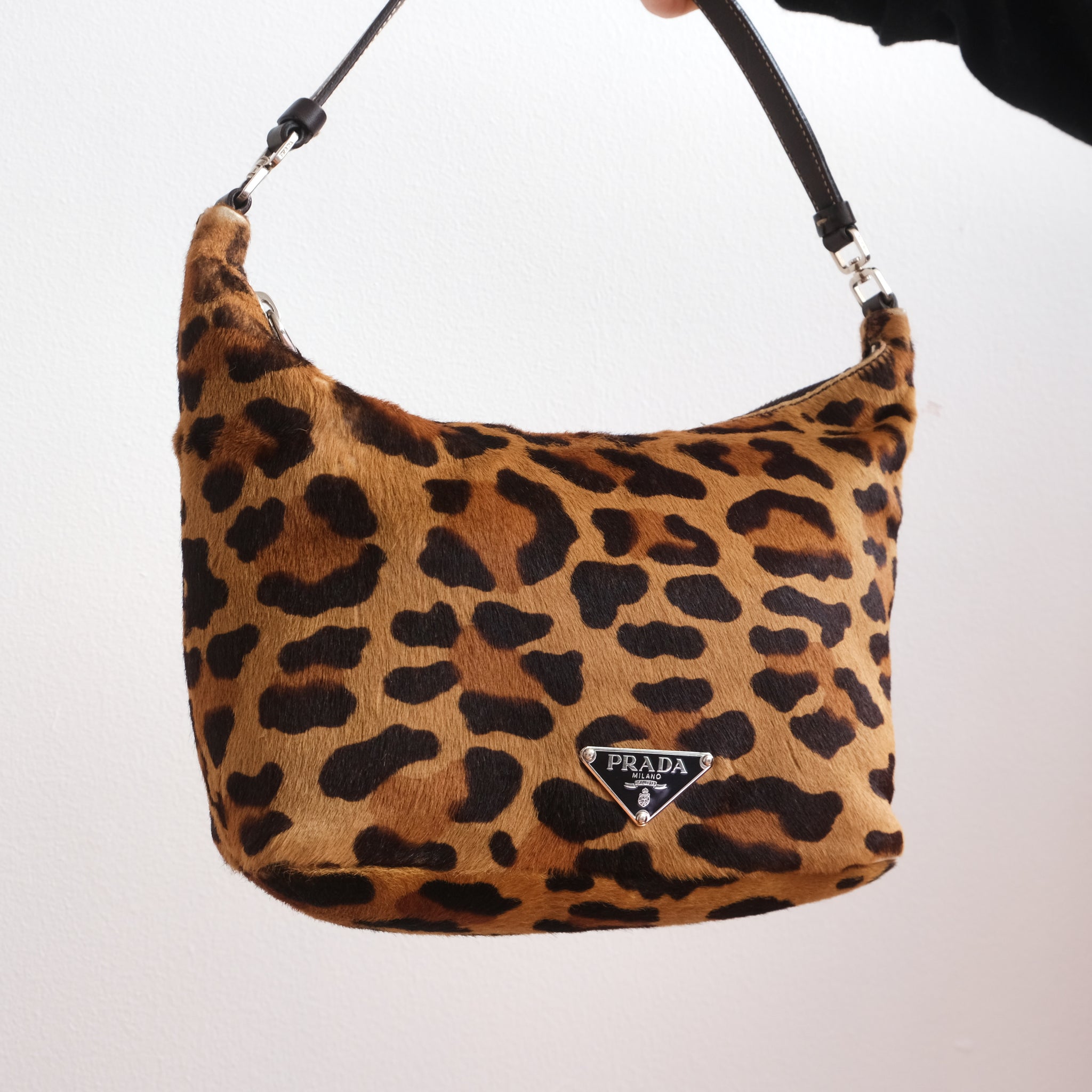 Leopard prada sale bag