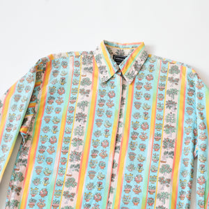 1990s Versace Floral Shirt