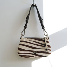 Load image into Gallery viewer, Vintage Zebra Ponyhair Bag