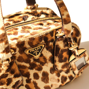 2000s Leopard Cavallino Mini Bag