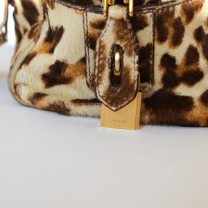 2000s Leopard Cavallino Mini Bag
