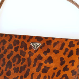 Vintage Leopard Print Cavallino Bag
