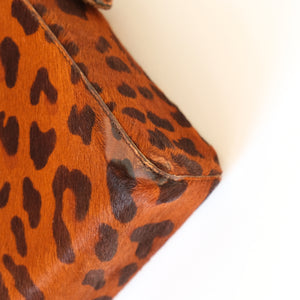 Vintage Leopard Print Cavallino Bag
