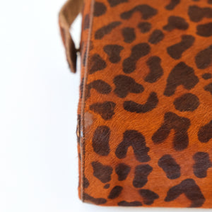 Vintage Leopard Print Cavallino Bag