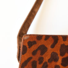 Load image into Gallery viewer, Vintage Leopard Print Cavallino Bag