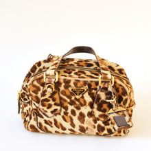 Load image into Gallery viewer, 2000s Leopard Cavallino Mini Bag