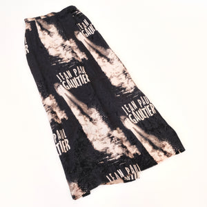Vintage Velvet Midi Skirt