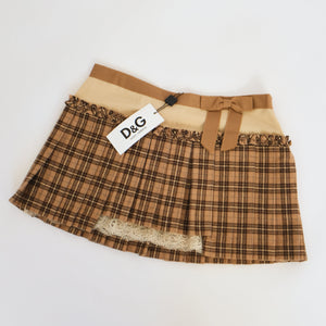 BNWT Archived 2000s Pleated Mini Skirt