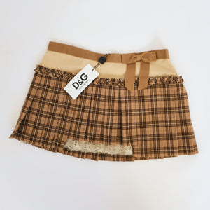 BNWT Archived 2000s Pleated Mini Skirt