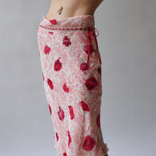 Load image into Gallery viewer, 2000s Floral Pink Midi Skirt