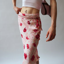 Load image into Gallery viewer, 2000s Floral Pink Midi Skirt
