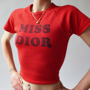 Red Logo Baby Tee