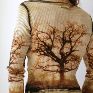 Jean Paul Gaultier Tree Sweater