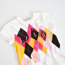 Load image into Gallery viewer, BNWT 2000’s Argyle Printed Baby Tee
