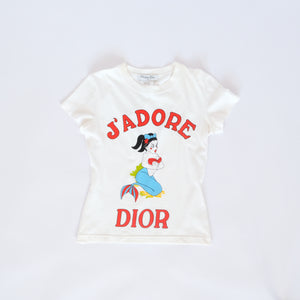Rare 2000s Mermaid J'adore Dior T-shirt