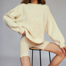 Load image into Gallery viewer, Cream Cable Knit Sweater