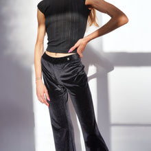 Load image into Gallery viewer, Velvet Flared Pants