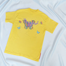 Load image into Gallery viewer, KIKO X RTTS Regenerated Yellow Butterfly Tee