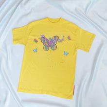 Load image into Gallery viewer, KIKO X RTTS Regenerated Yellow Butterfly Tee