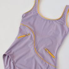 Load image into Gallery viewer, 2000s Lilac One Piece Swimsuit