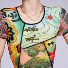 Load image into Gallery viewer, Vintage 1990s Mesh Top