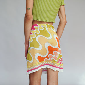 Emilio Pucci For Formfit Rogers Mini Skirt