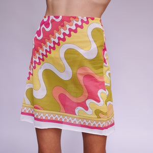 Emilio Pucci For Formfit Rogers Mini Skirt