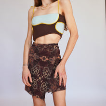Load image into Gallery viewer, Issey Miyake Mesh Wrap Skirt