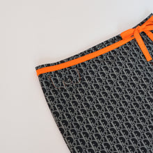 Load image into Gallery viewer, SS2005 Flight Collection Monogram Navy Wrap Skirt