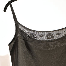 Load image into Gallery viewer, Black Lace Trim Camisole