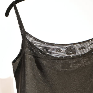 Black Lace Trim Camisole