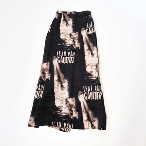Vintage Velvet Midi Skirt